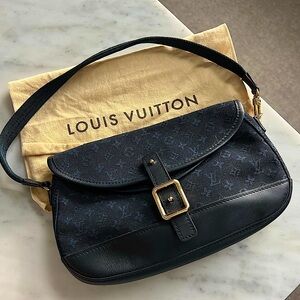 Louis Vuitton Vintage Monogram Mini Lin Marjorie Shoulder Bag never used